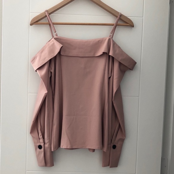 Blush Top Off Shoulder - Picture 4 of 5